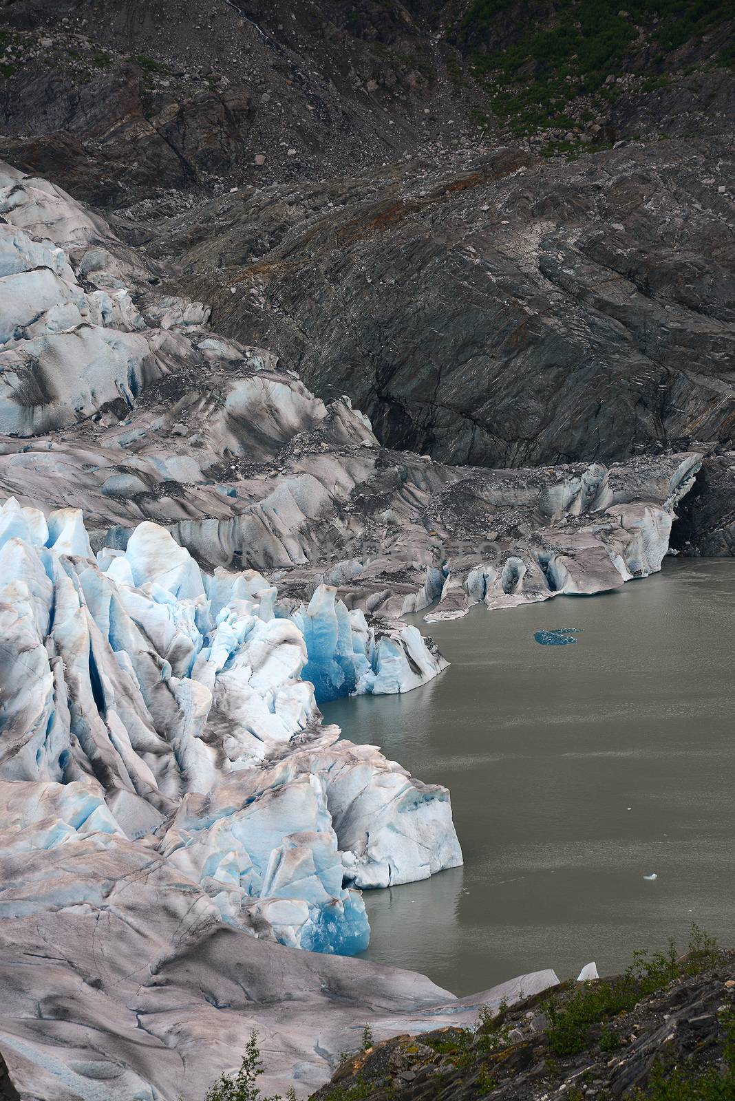glacier in alaska by porbital