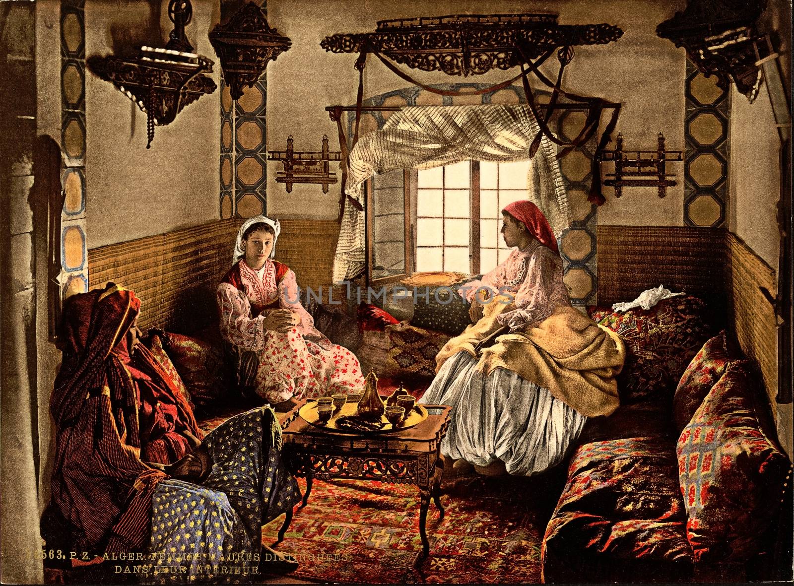 Moorish women, Algeria,