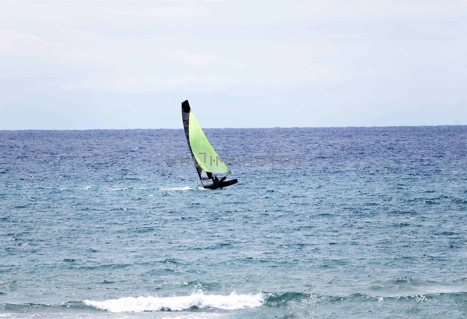 catamaran in the Mediterranean sea