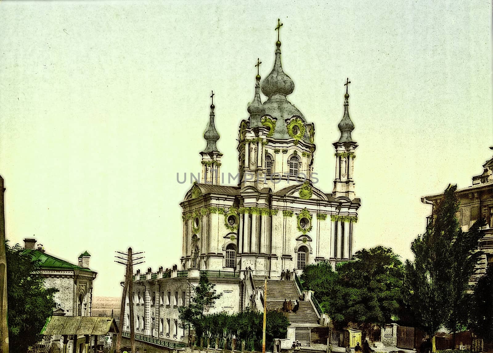 St. Andre's Church, Kiev,Ukraine,