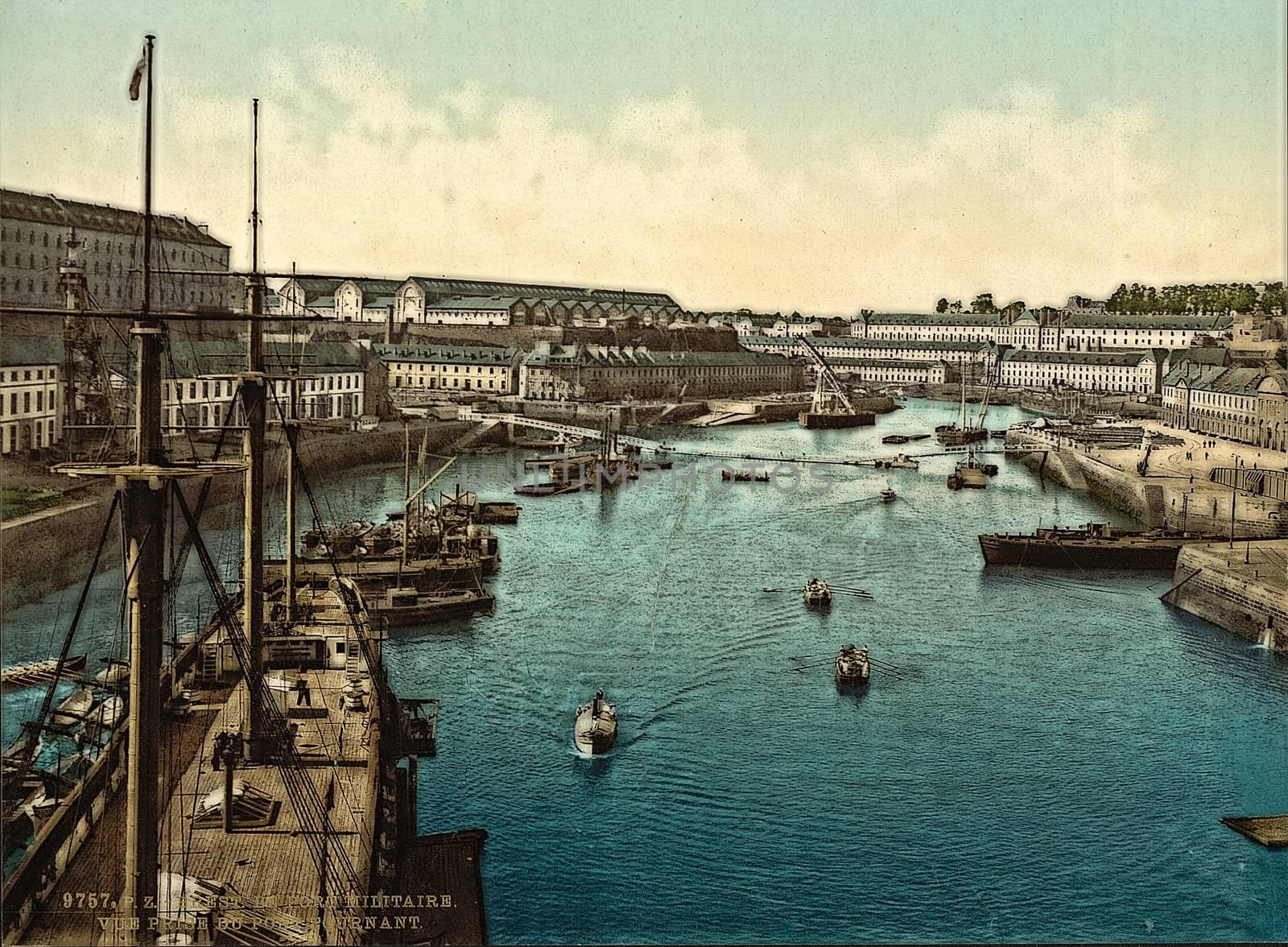 The Port Militaire , Brest, France,
