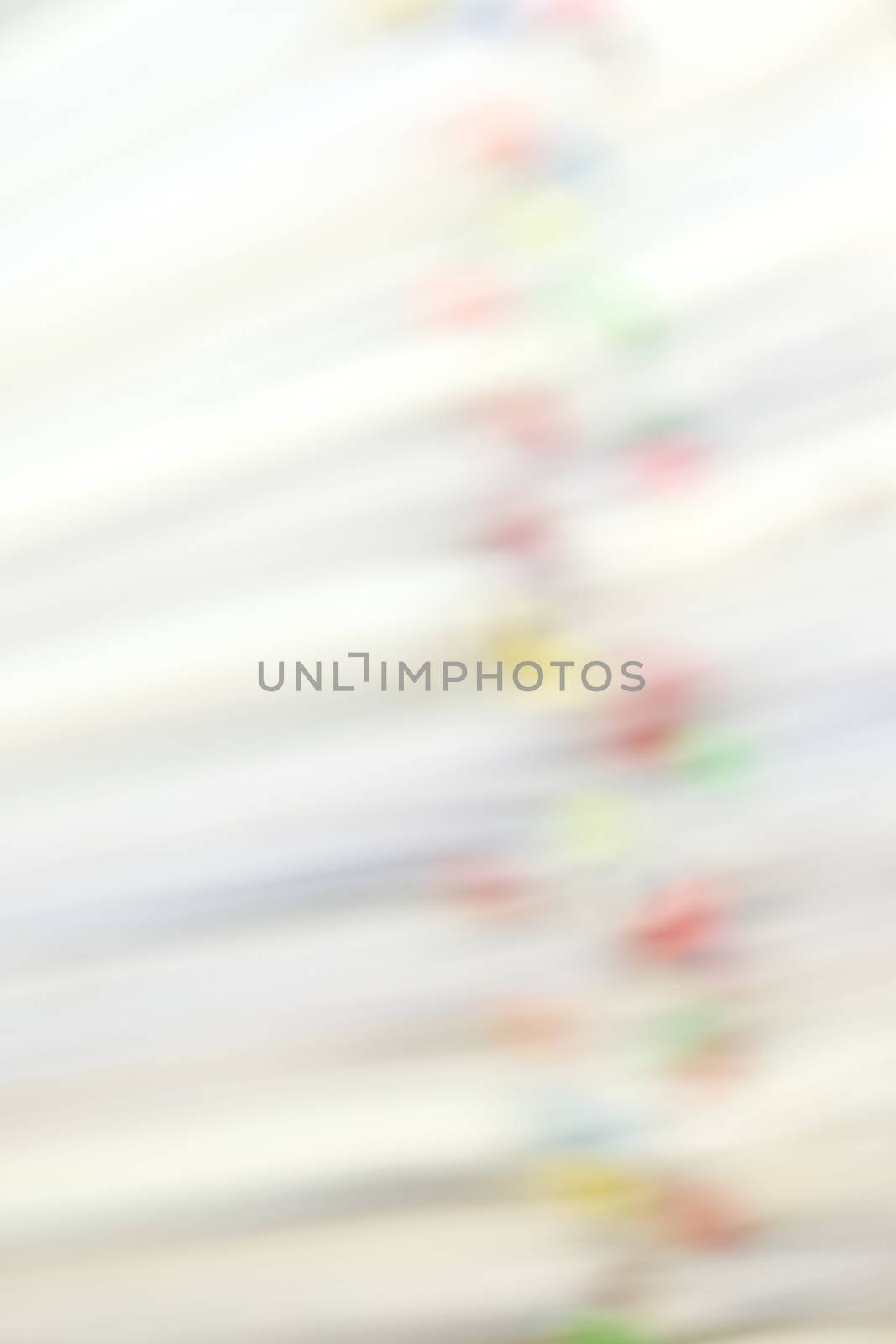 Abstract blurred stack of account include sales and receipt as background.