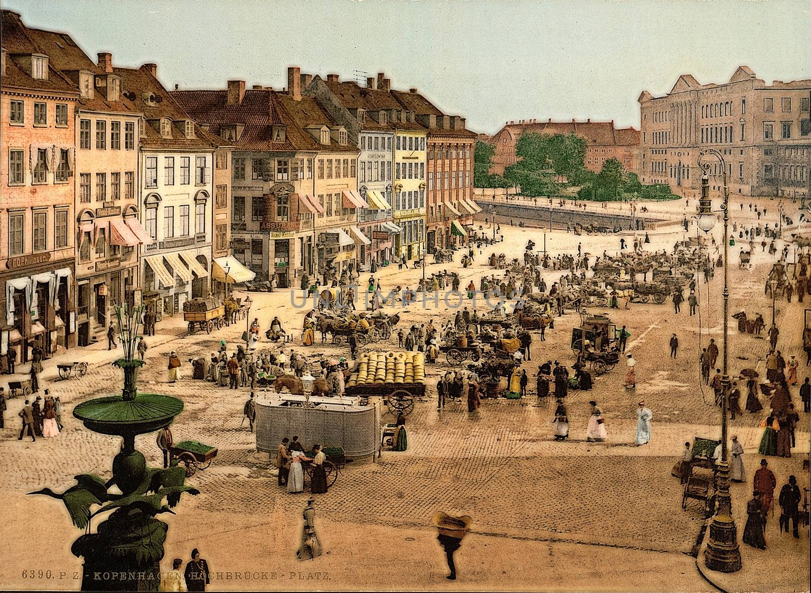 Hochbrucke Square, Copenhagen, Denmark,