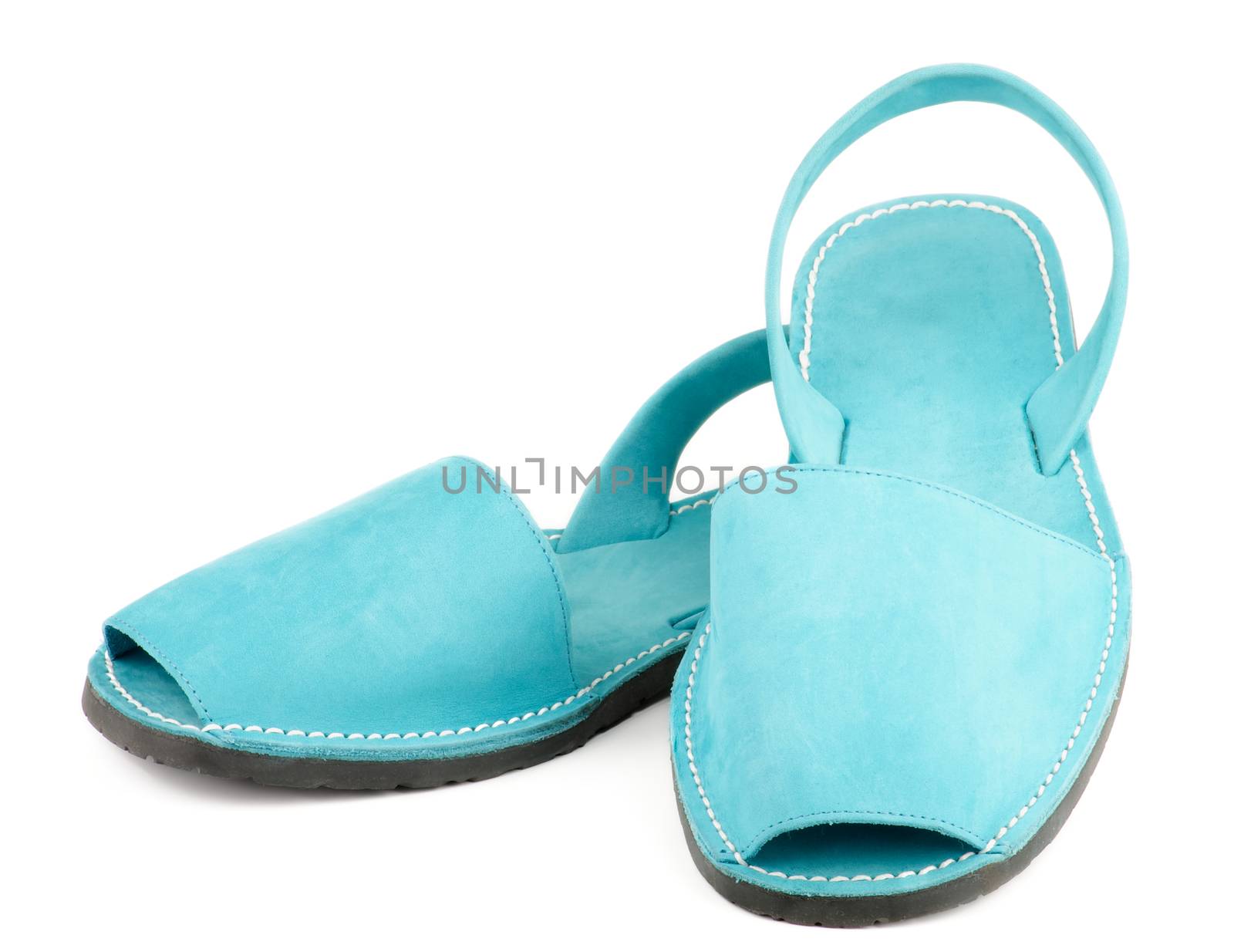 Turquoise Sandals by zhekos