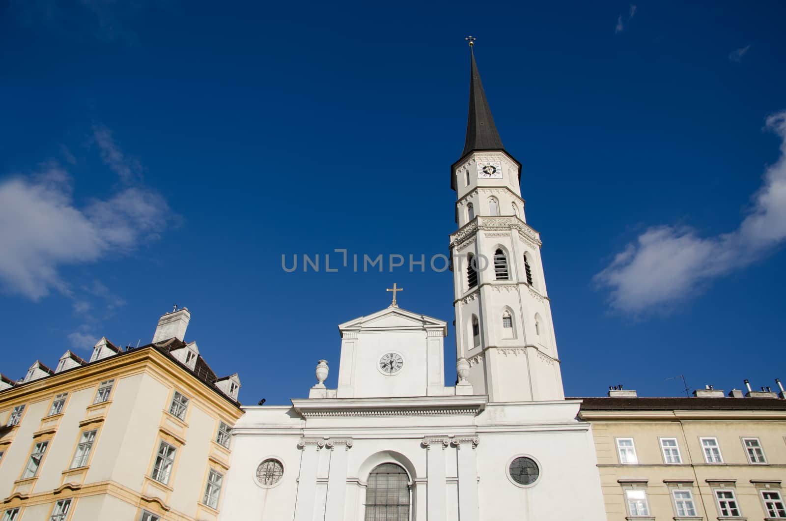 Baroque church with clear style
