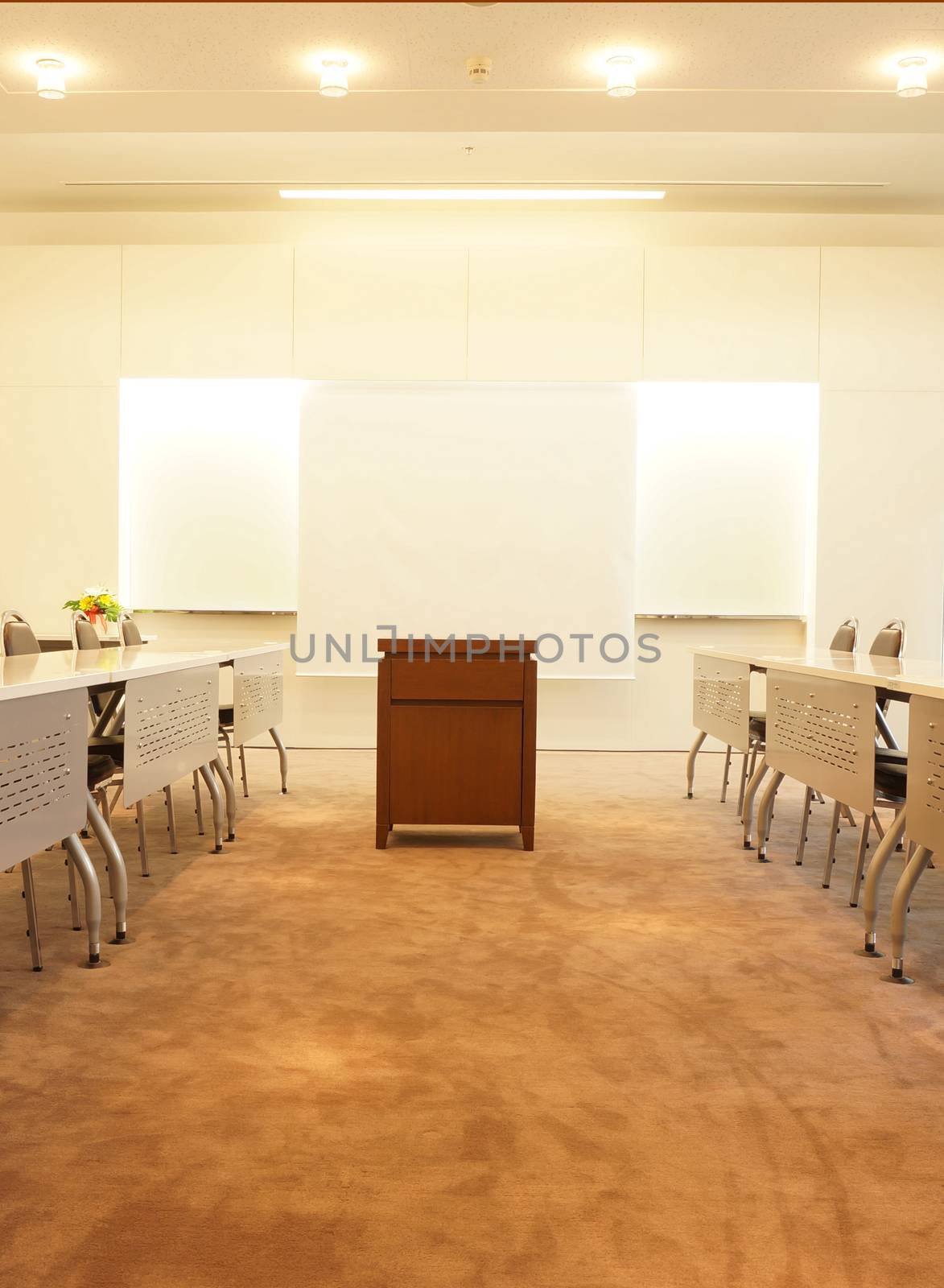 Conference room in office by ninun