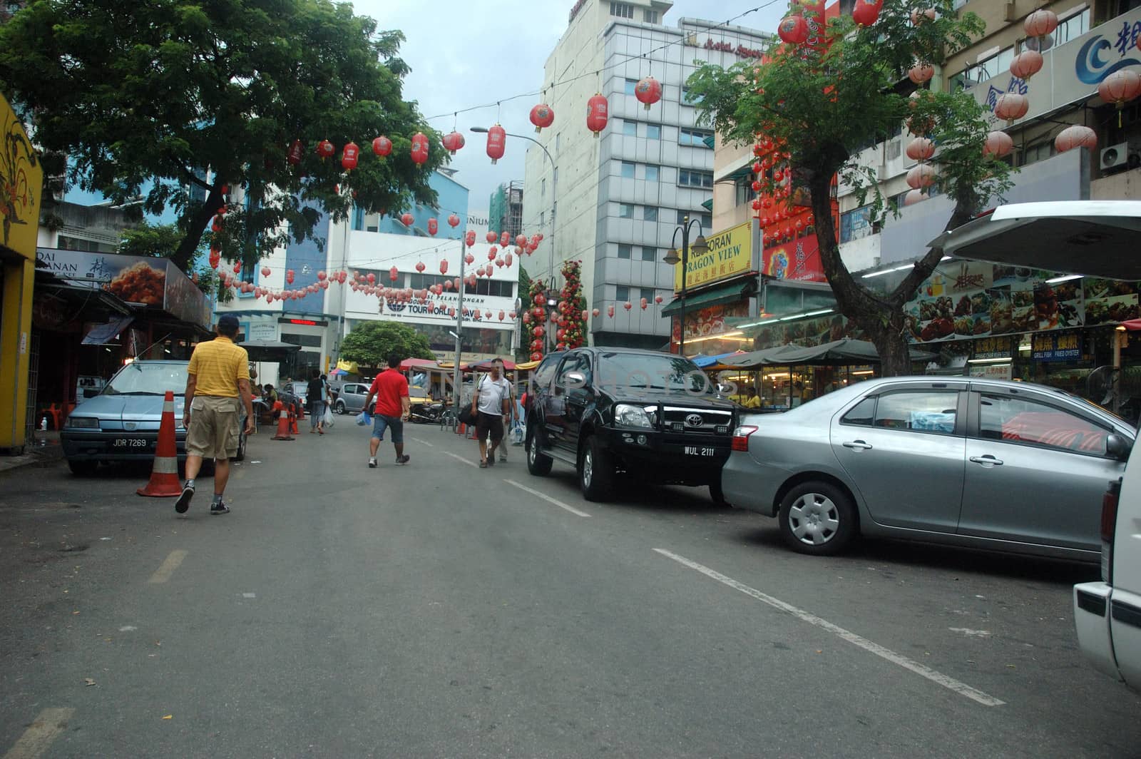 Kuala Lumpur, Malaysia - June 8, 2013: Road traffic at Kuala Lumpur city, Malaysia.