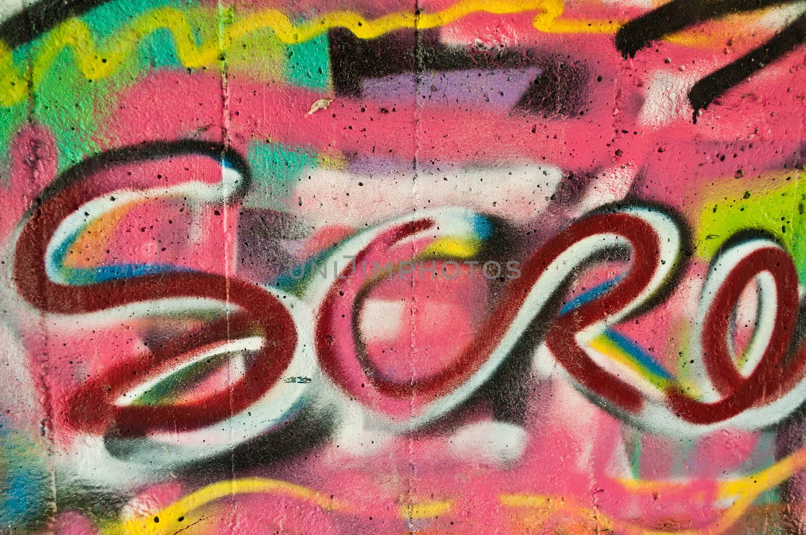 abstract graffiti