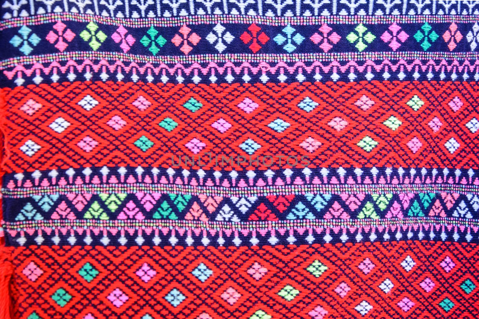 Detail of hand woven by NuwatPhoto