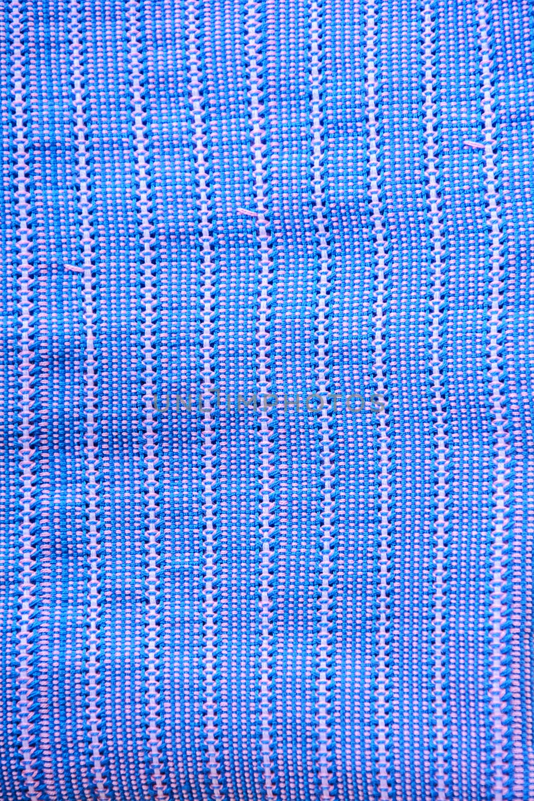 Detail of hand woven cotton fabric texture 