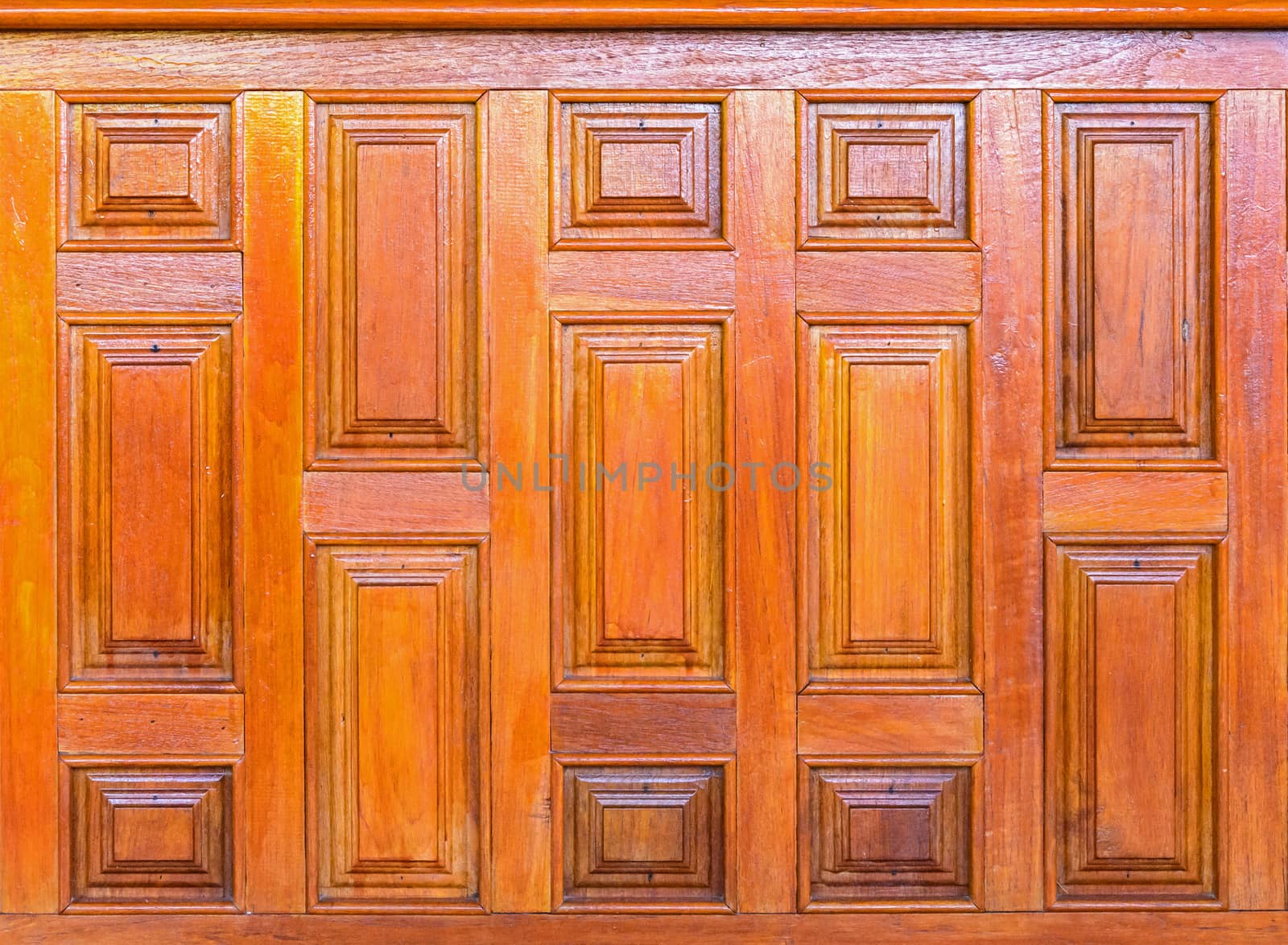 Brown wooden wall for a background