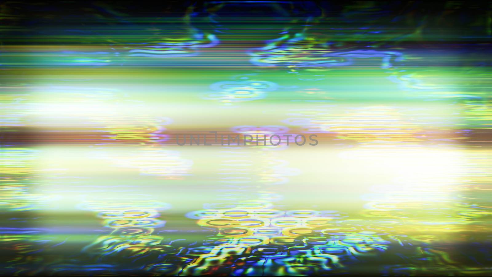 Future Tech 0436 - Futuristic technology abstract screen with digital noise and light effects.