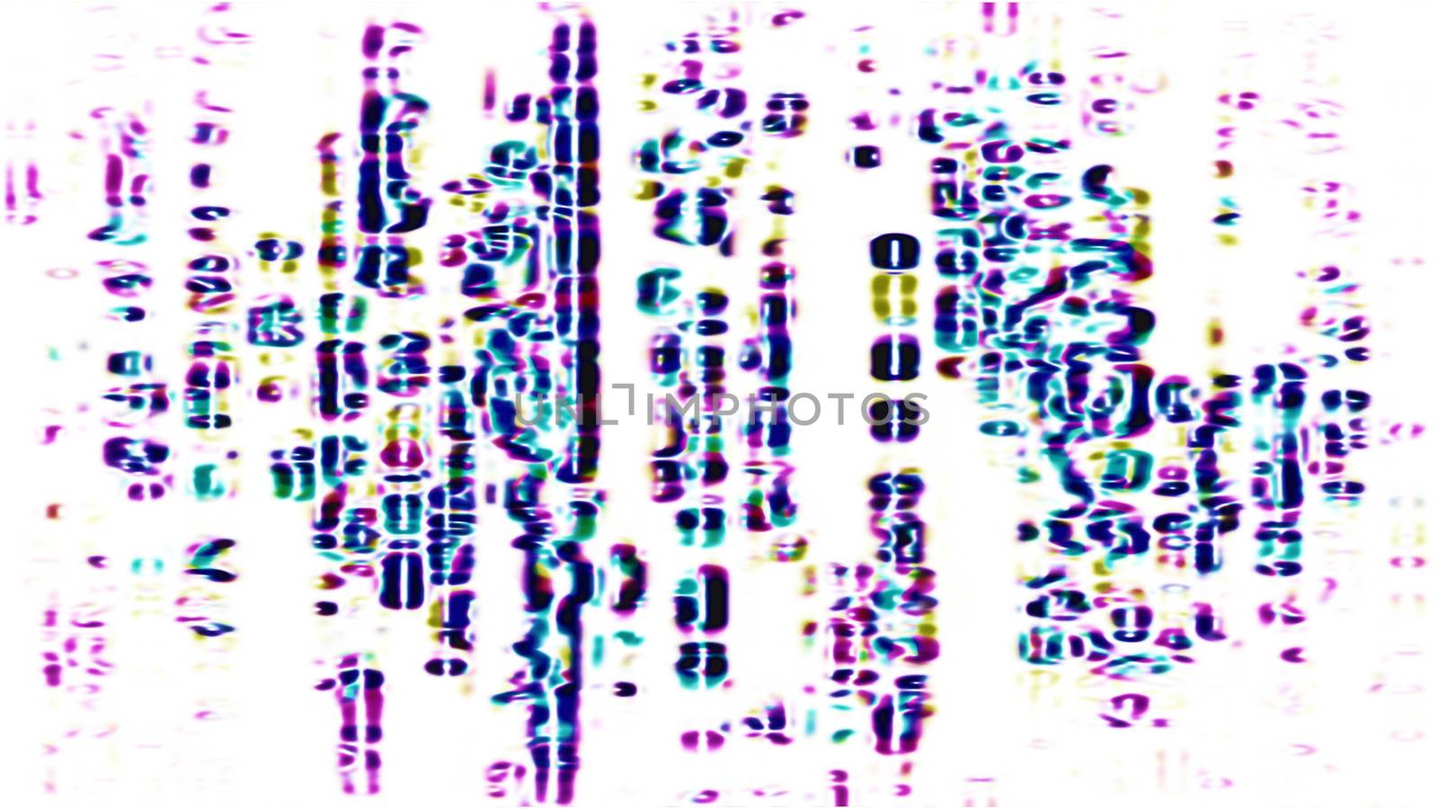 Future Tech 0435 - Futuristic technology screen communication with abstract noise.