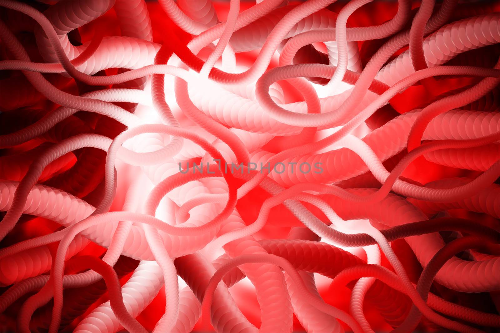 Sea snakes abstract art background by Nonneljohn