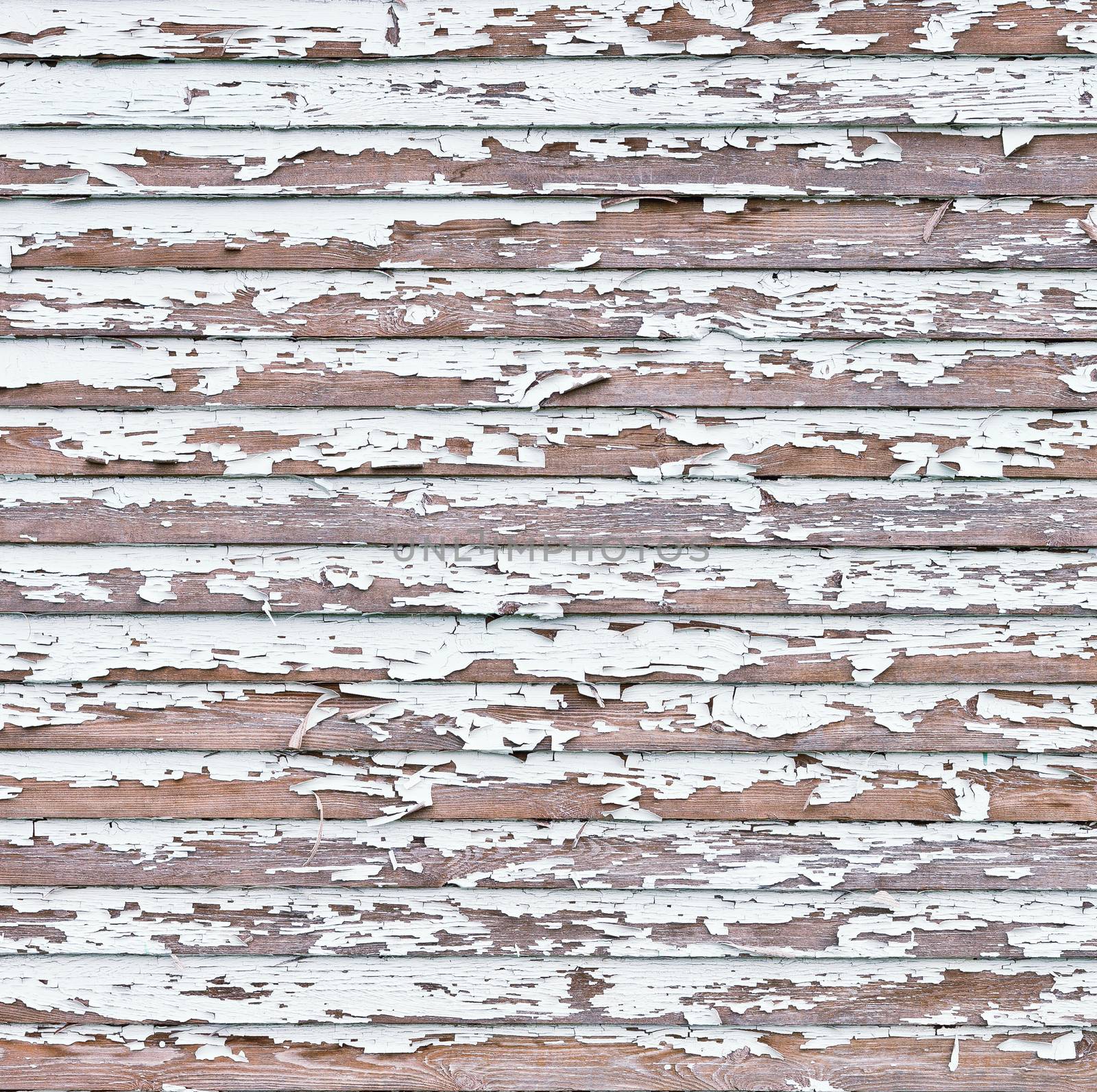 Old white weathered wooden background