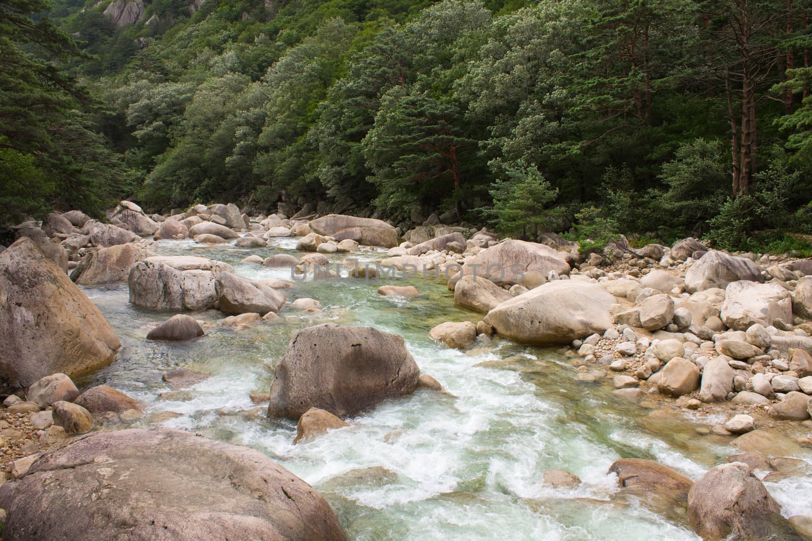 Mount Kumgang. North Korea.