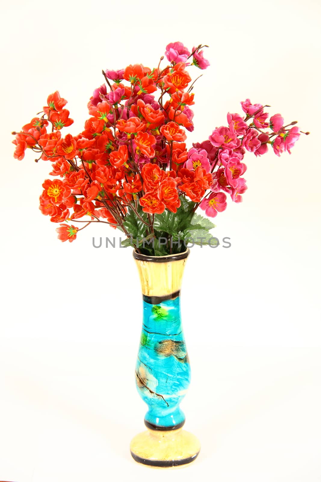 artistic vase with flowers  by mturhanlar