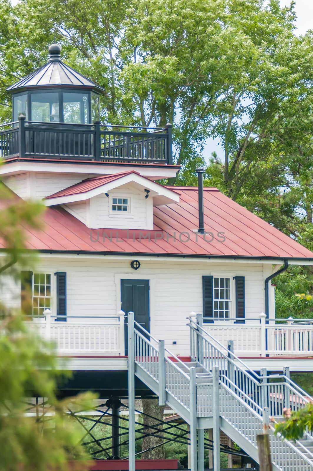 Roanoke River Lighthouse in Plymouth North carolina