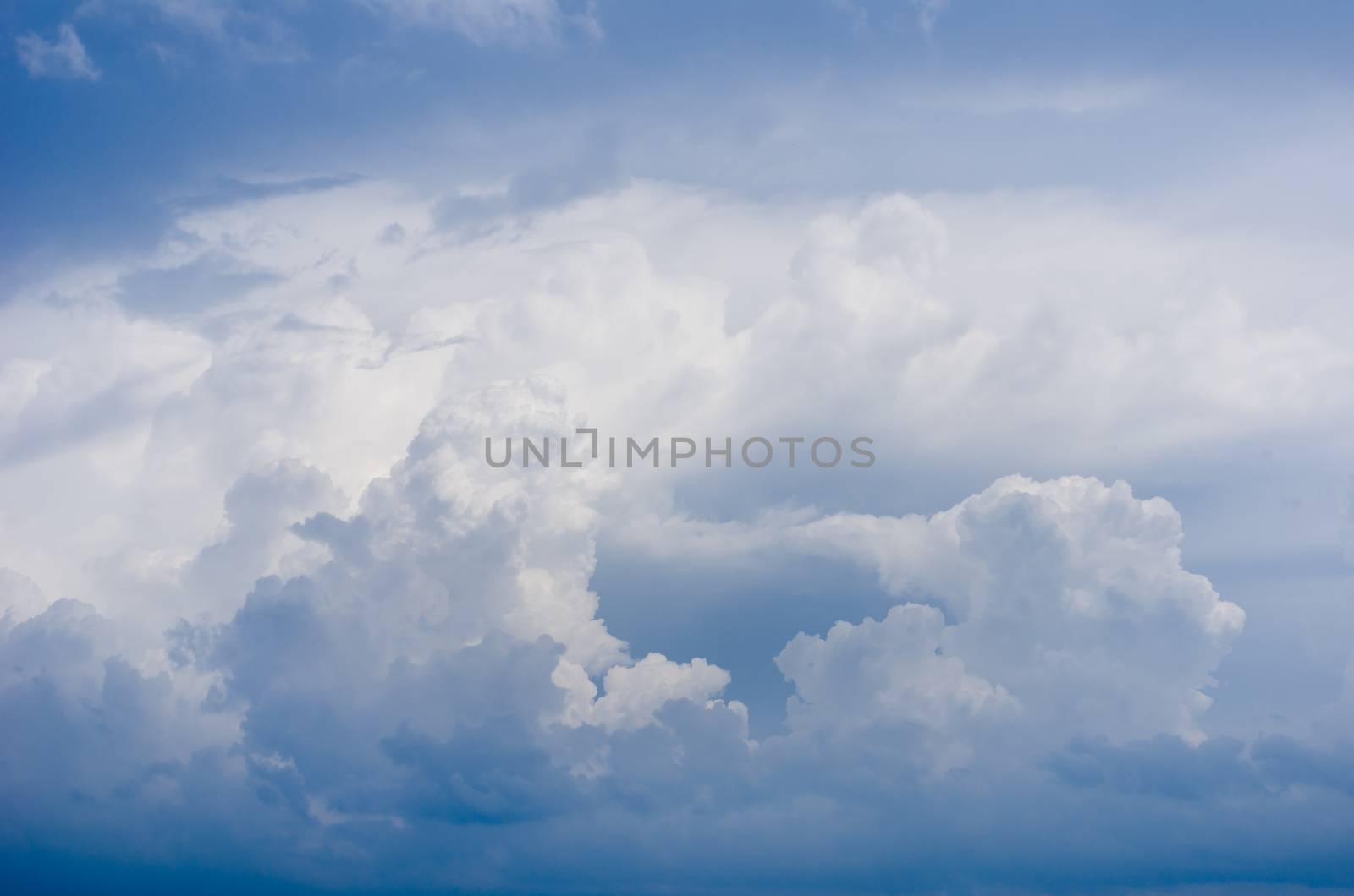 Cloud and sky in the spring season nature