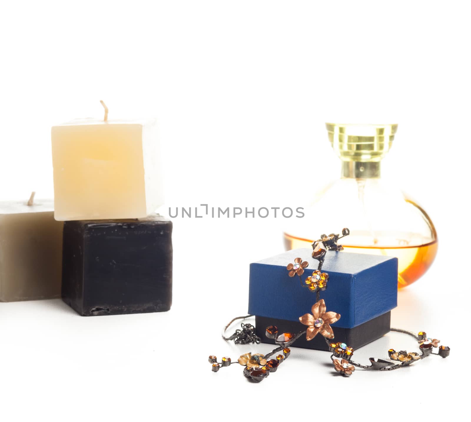 necklace perfume and candle by furo_felix
