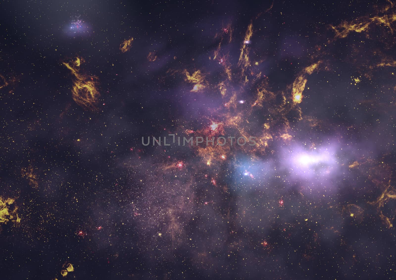 Star field in space a nebulae and a gas congestion. "Elements of this image furnished by NASA".