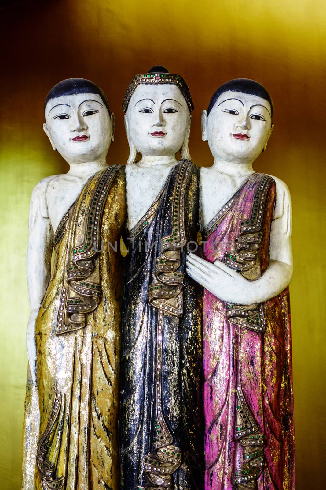 buddha image at Buddhist temple,Chiangrai,Thailand