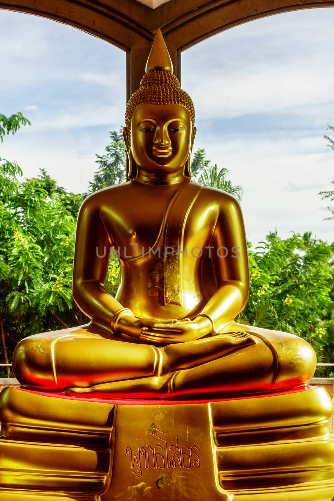 buddha image at Buddhist temple,Chiangrai,Thailand