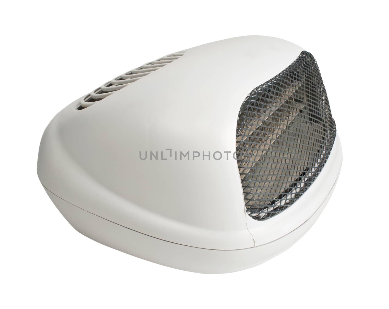 Electric Heater isolated from white