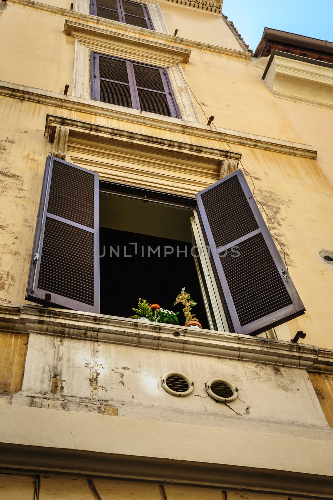 Old streets of Rome, Italy by starush