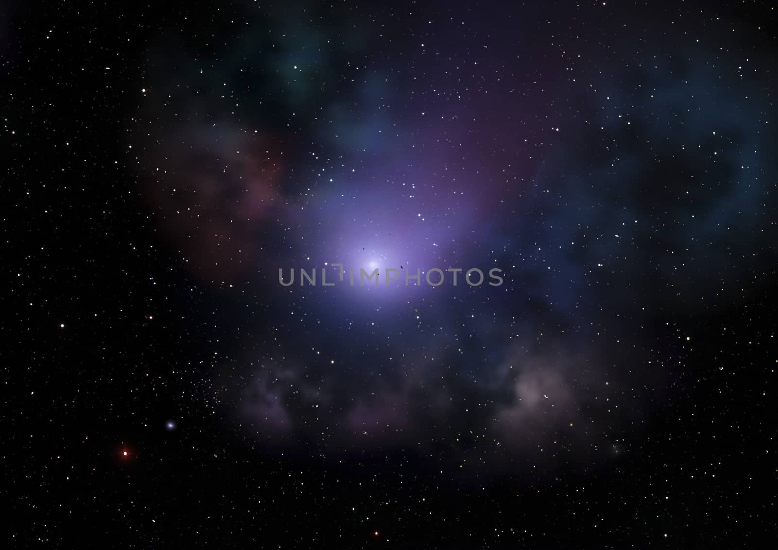 Star field in space a nebulae and a gas congestion. "Elements of this image furnished by NASA".