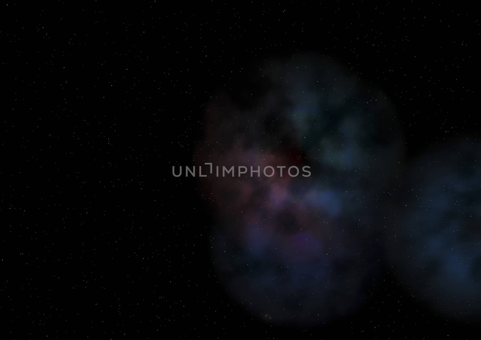 Star field in space a nebulae and a gas congestion. "Elements of this image furnished by NASA".