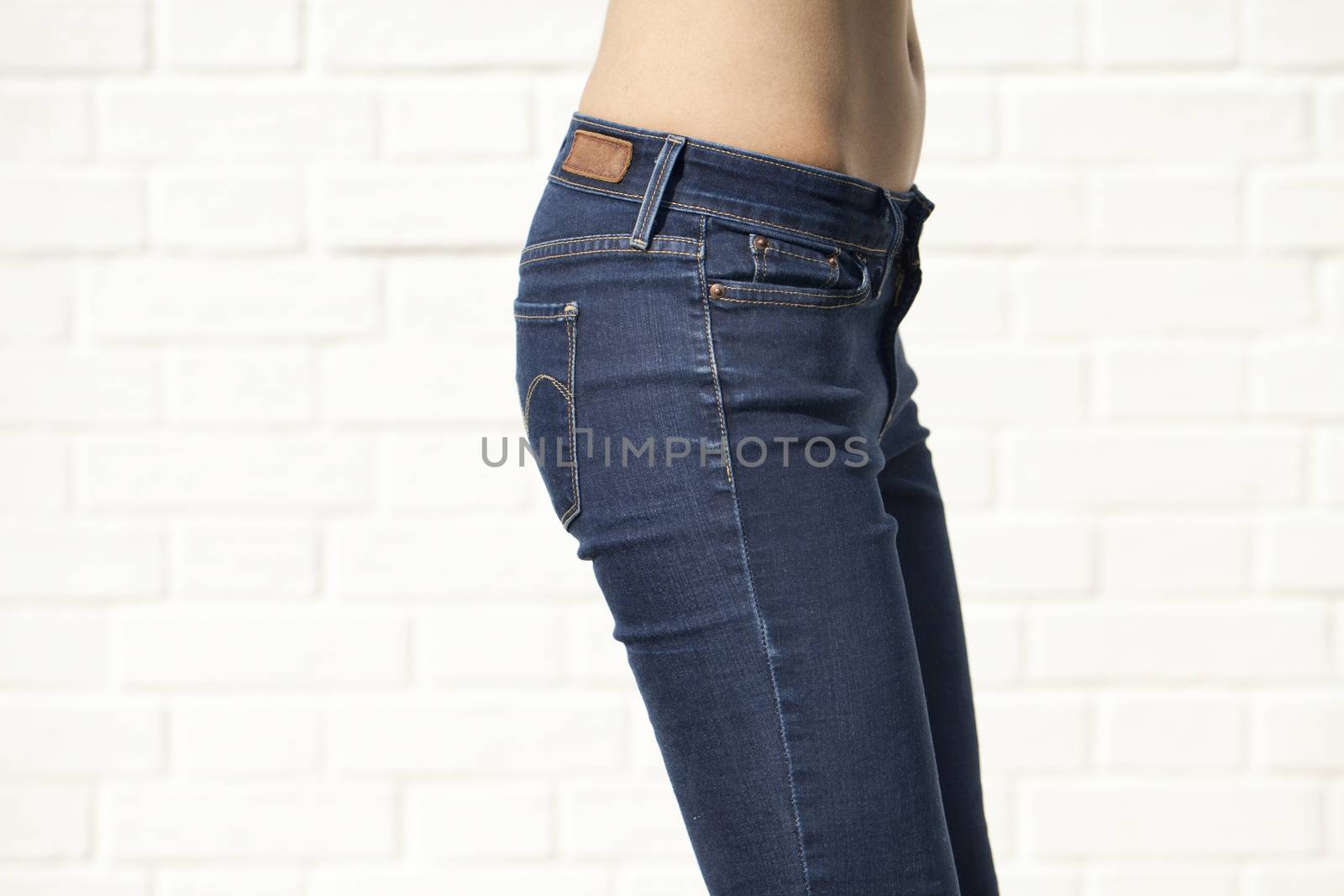 Body part blue female jeans by andersonrise