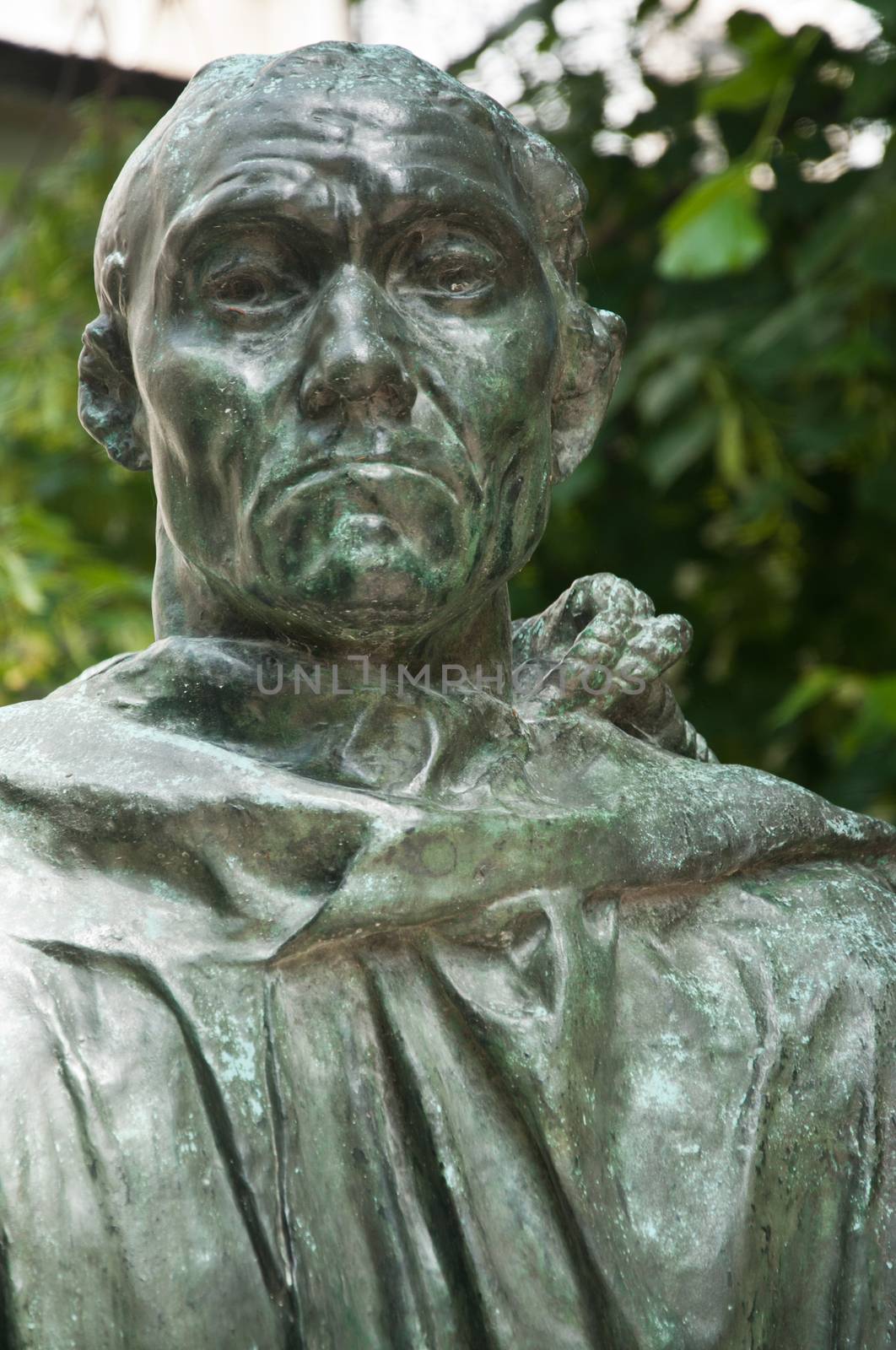 statue in Rodin museum in Paris - taken 14 June 2013 by NeydtStock
