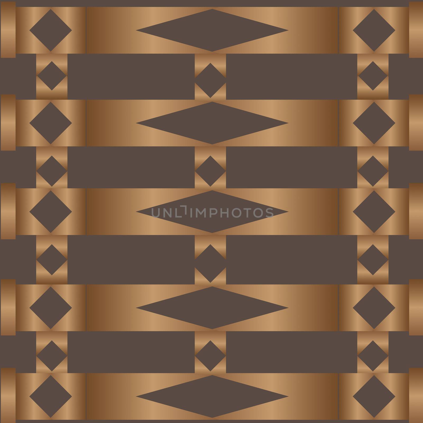 Abstract retro pattern with geometric shapes. by toodlingstudio