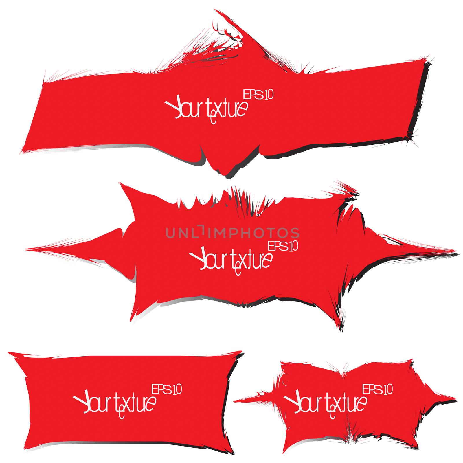 Frame red background.For the meaning of your message.vector EPS10