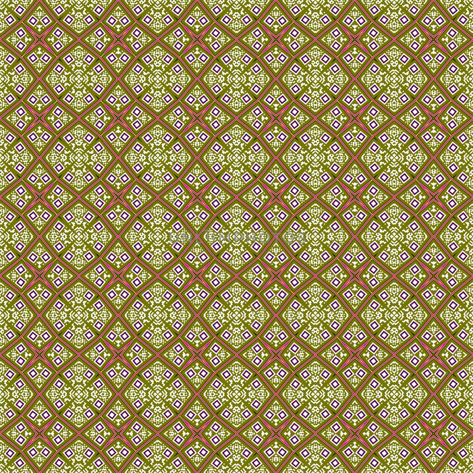Digital computer graphic - seamless decorative ornament in a bright colors for design.