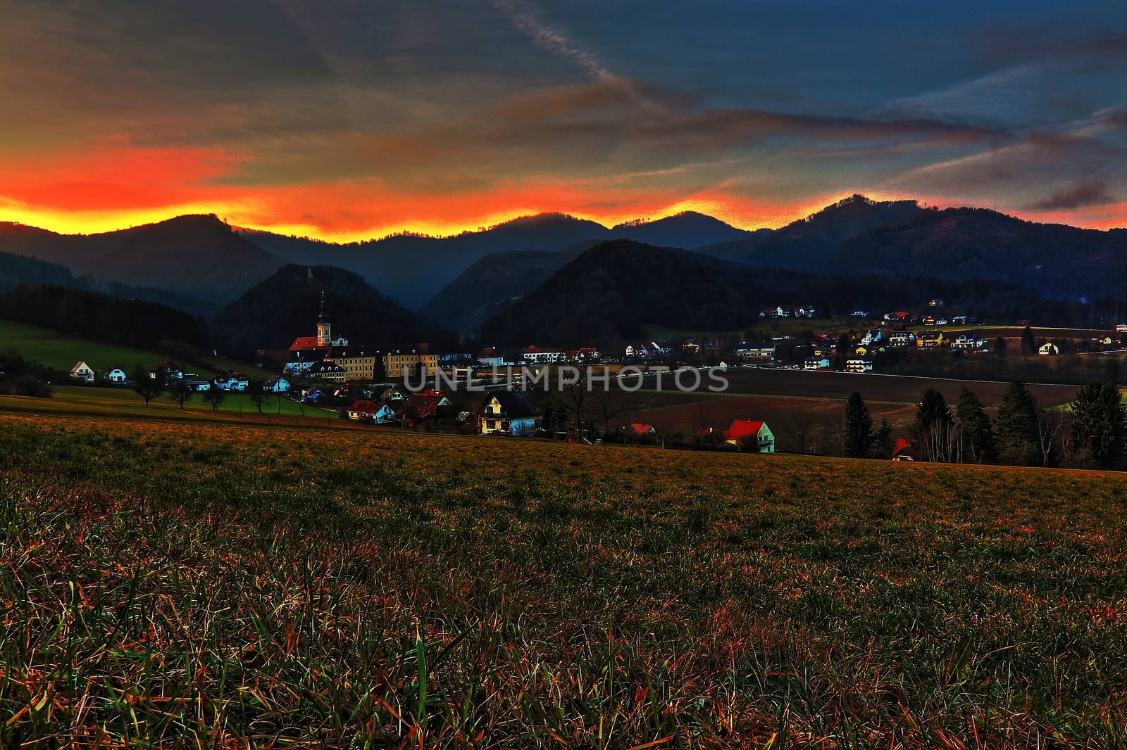 The Rein Abbey  in Styria,Austria