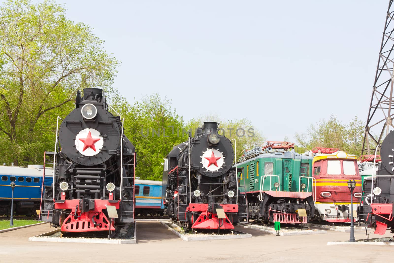 Photo of Russian rail road locomotive in Samara