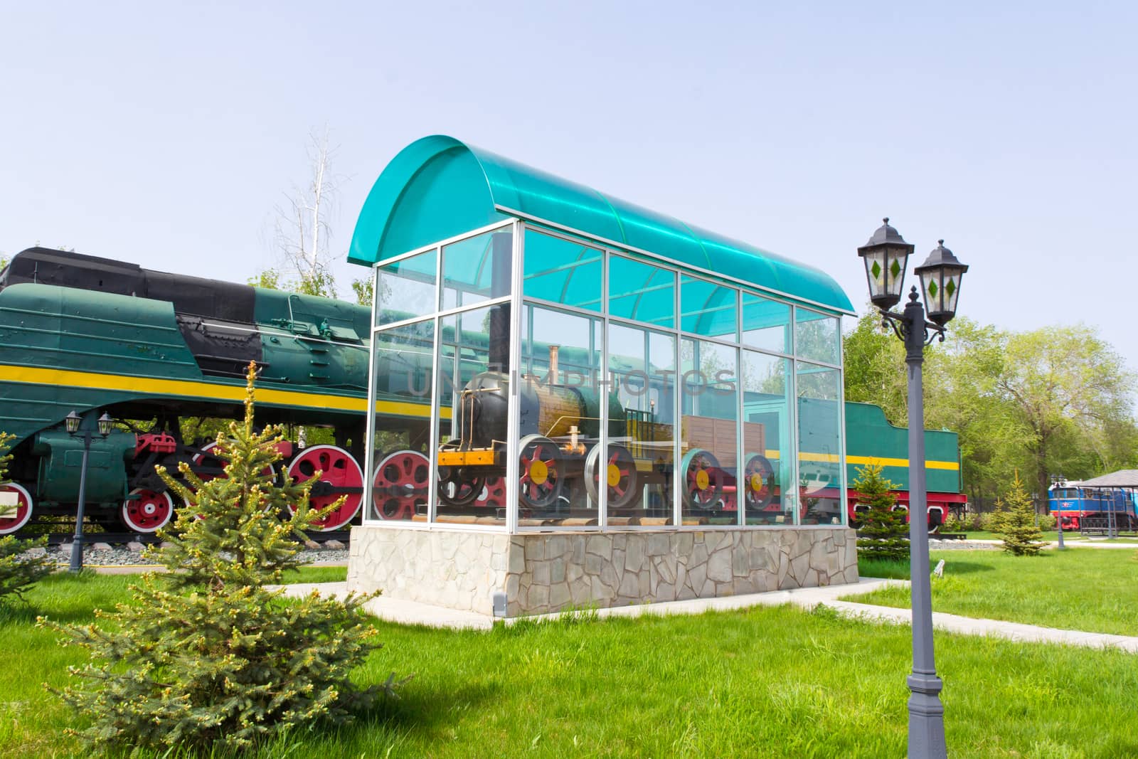 Photo of Russian rail road locomotive in Samara