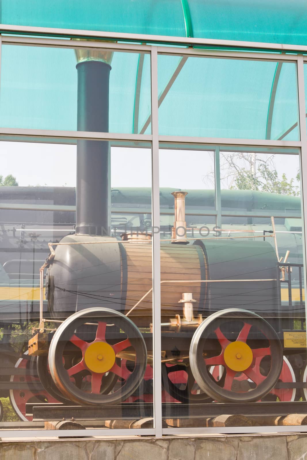 Photo of Russian rail road locomotive in Samara