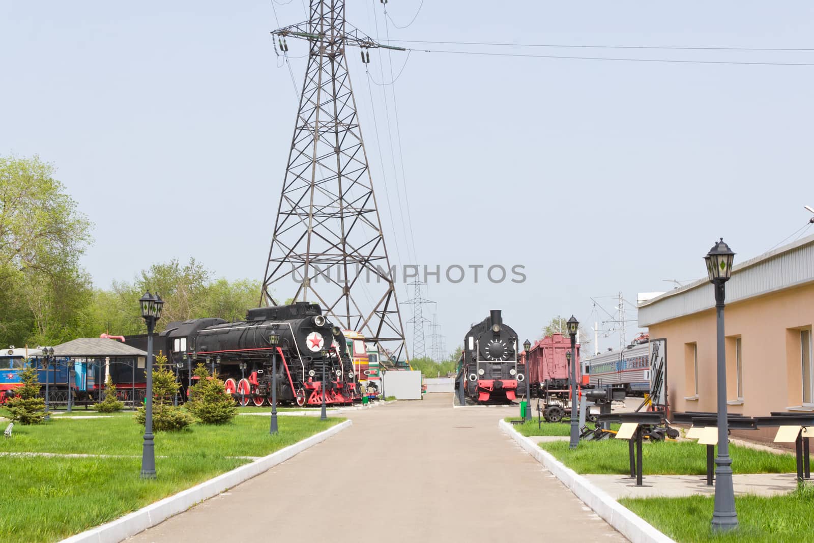 Photo of Russian rail road locomotive in Samara