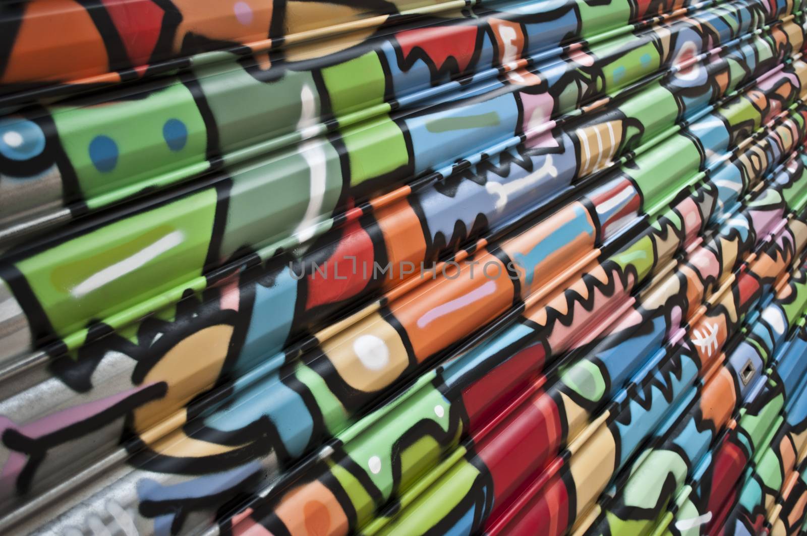 urban art - abstract patchwork by NeydtStock