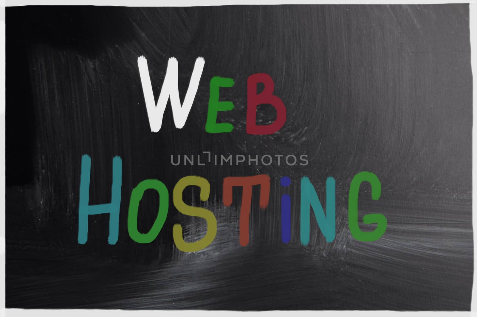 web hosting concept