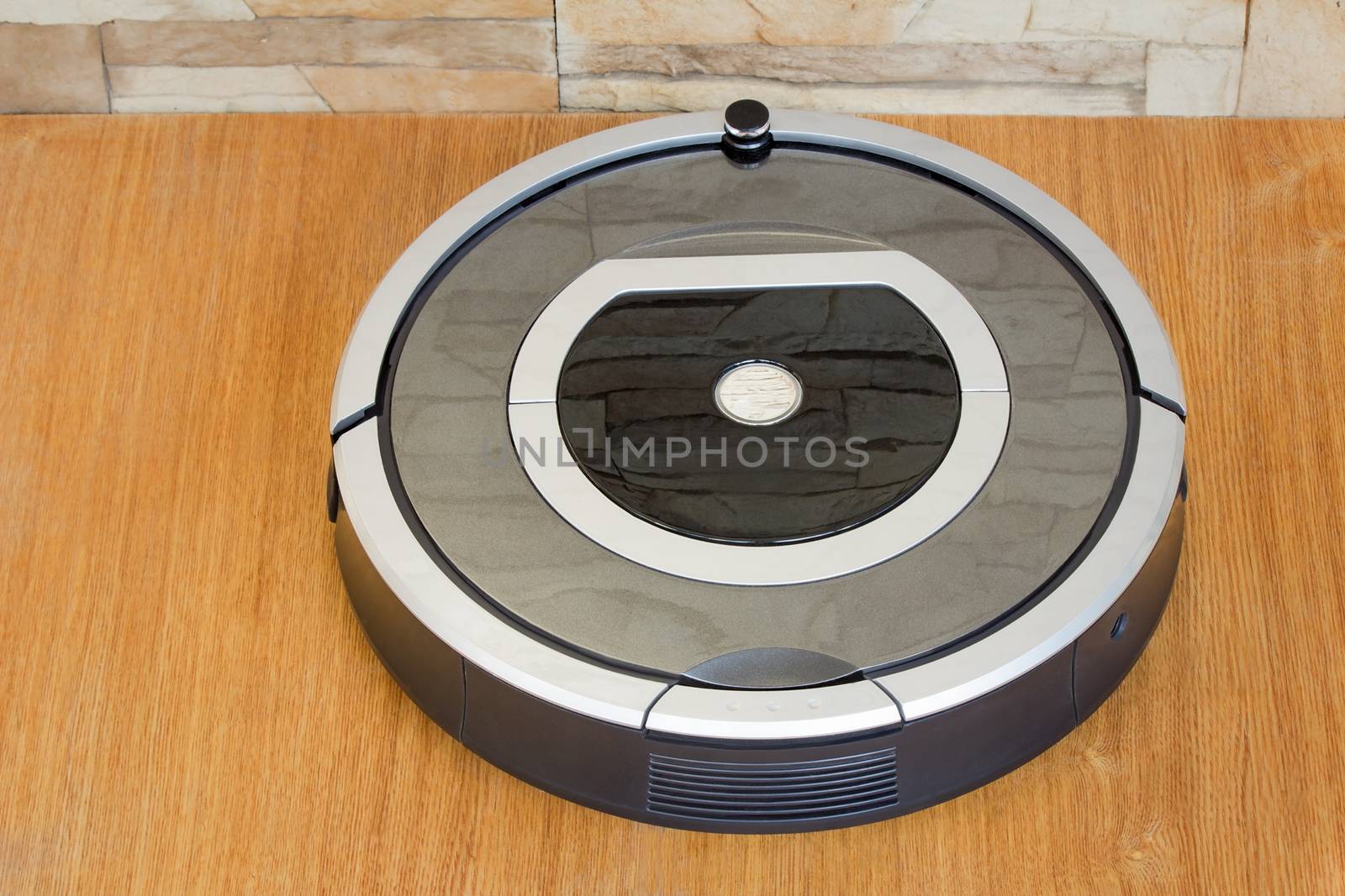 The automated robot vacuum cleaner of a roundish form, can make cleaning in hard-to-reach spots.
