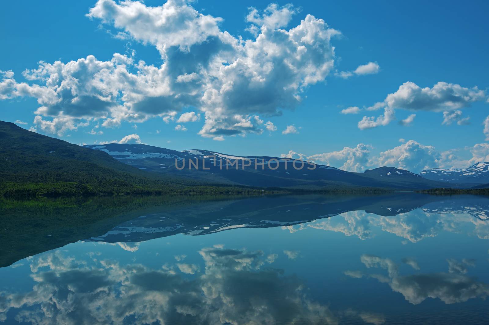 View of the beautiful nature of Stryn, Norway