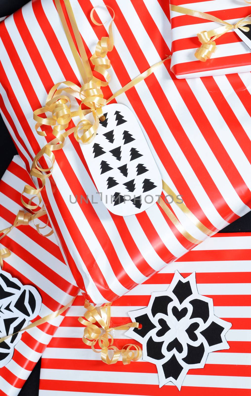 christmas gifts with handmade tags
