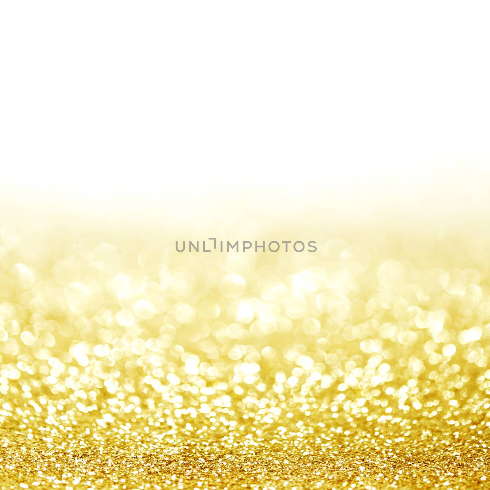 Abstract glitter bokeh holiday golden background