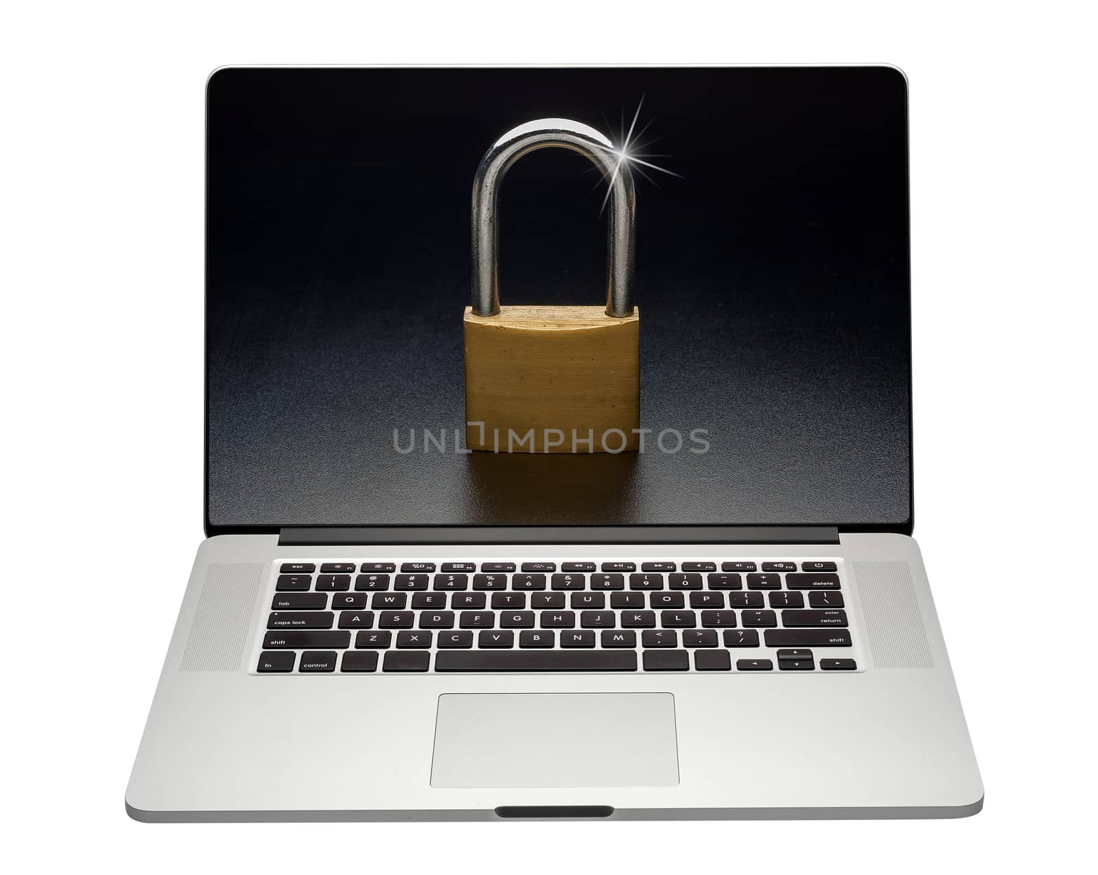 Computer laptop lock, isolated by f/2sumicron