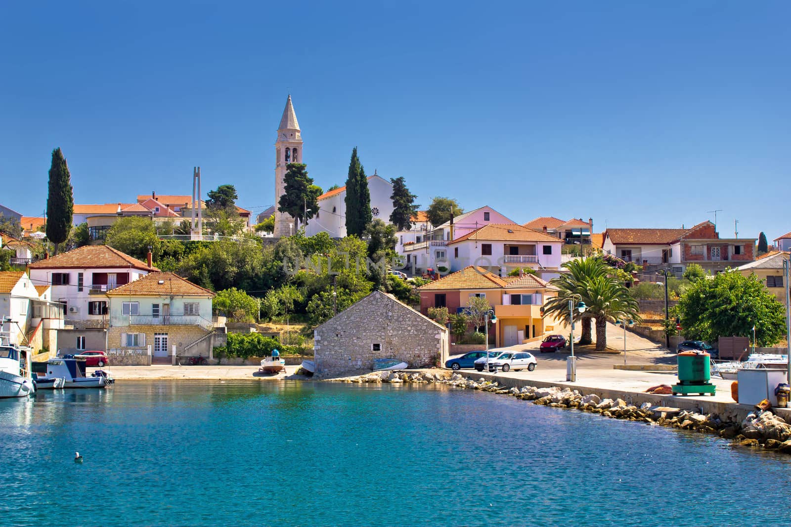 Beautiful island village of Kali, Ugljan, Croatia