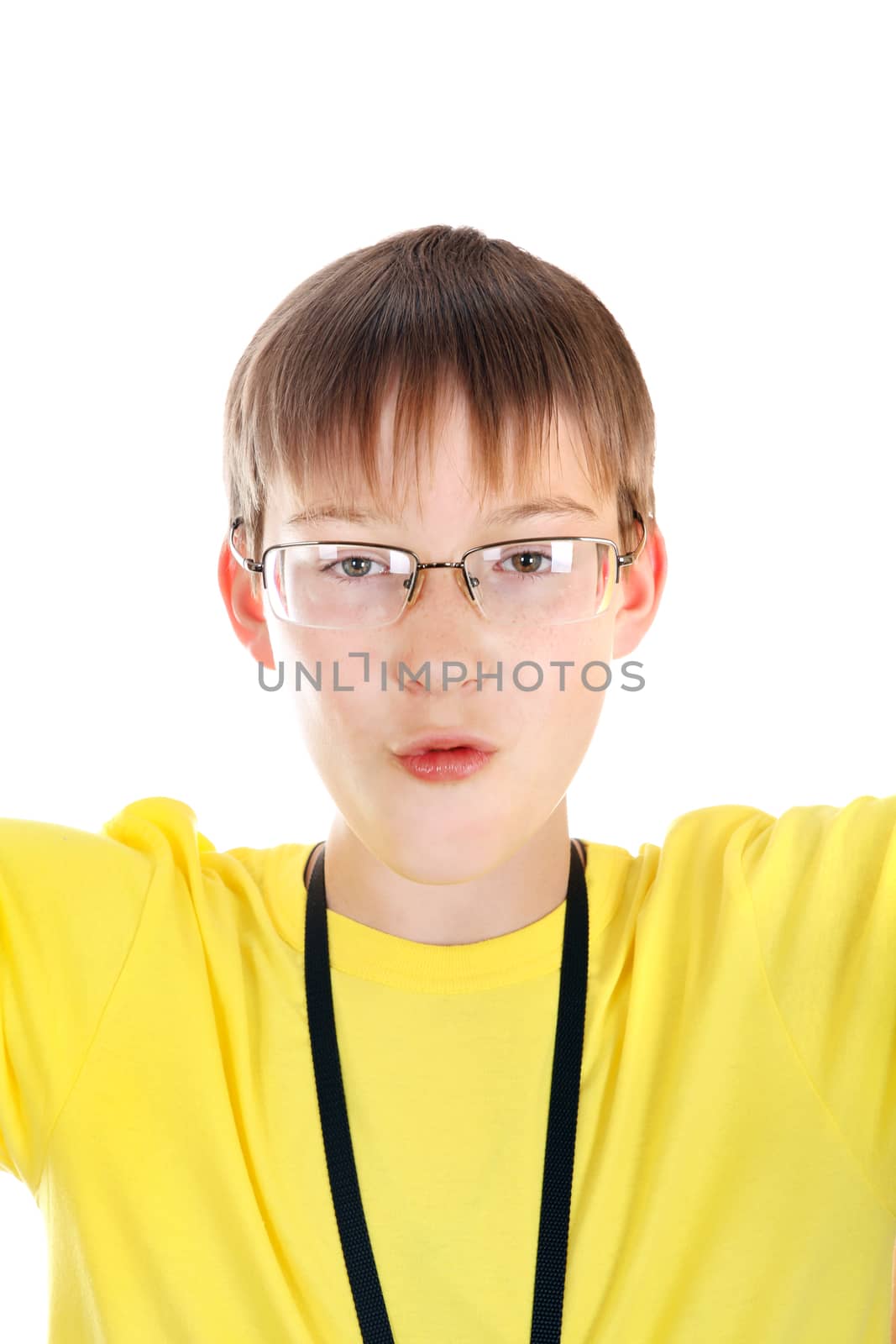 Kid in Glasses by sabphoto